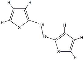 Bis(2-thienyl) pertelluride Struktur