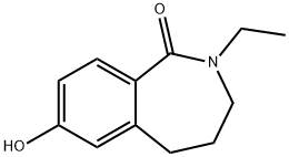 1H-2-Benzazepin-1-one,2-ethyl-2,3,4,5-tetrahydro-7-hydroxy-(9CI) Struktur