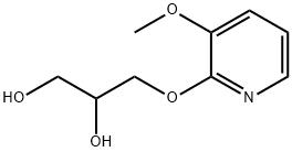 1,2-Propanediol,3-[(3-methoxy-2-pyridinyl)oxy]-(9CI) Struktur
