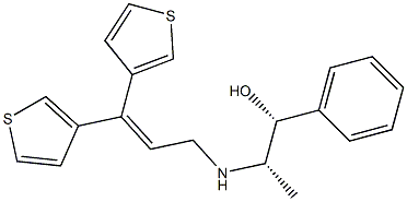 tinofedrine Struktur