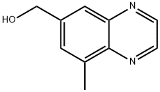 6-Quinoxalinemethanol,8-methyl-(9CI) Structure