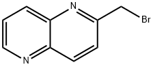 1,5-Naphthyridine,2-(bromomethyl)-(9CI) 结构式