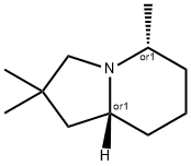 Indolizine, octahydro-2,2,5-trimethyl-, (5R,8aR)-rel- (9CI) Structure