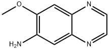 6-Quinoxalinamine,7-methoxy-(9CI) 结构式