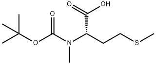 Boc-N-Me-Met-OH Structure