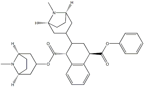 Beta-Belladonnine 化学構造式