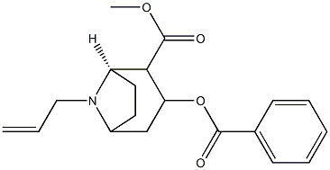 N-allylnorcocaine Struktur