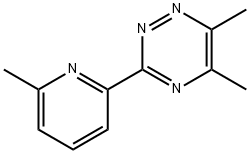 1,2,4-Triazine,5,6-dimethyl-3-(6-methyl-2-pyridinyl)-(9CI) 结构式