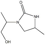 2-Imidazolidinone,1-(2-hydroxy-1-methylethyl)-4-methyl-(9CI) Structure