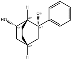 Bicyclo[2.2.2]octane-2,6-diol, 2-phenyl-, (1R,2R,4S,6S)-rel- (9CI),670248-34-7,结构式