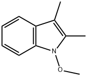 1H-Indole,1-methoxy-2,3-dimethyl-(9CI) Structure
