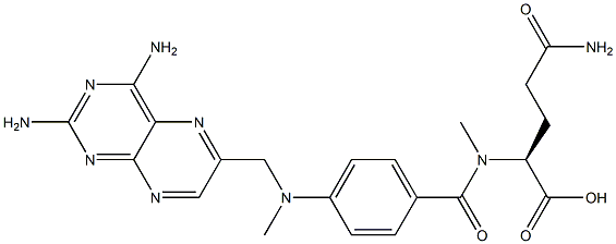 methotrexate-gamma-methylamide Structure