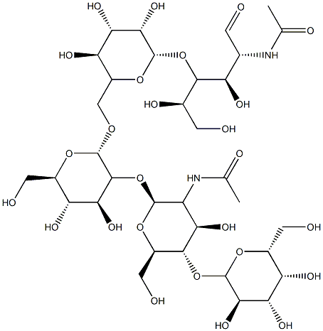 GM1 PENTASACCHARIDE SODIUM SALT Struktur