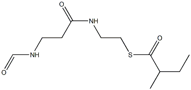 a-Methylbutyryl-CoA 结构式