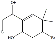 4-Bromo-α-(chloromethyl)-6-hydroxy-3,3-dimethyl-1-cyclohexene-1-methanol|