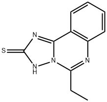 [1,2,4]Triazolo[1,5-c]quinazoline-2(3H)-thione,5-ethyl-(9CI) Struktur