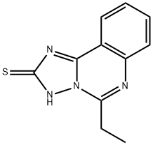 [1,2,4]Triazolo[1,5-c]quinazoline-2(3H)-thione,5-ethyl-(9CI) Structure