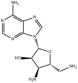 3',5'-Diamino-3',5'-dideoxyadenosine Structure