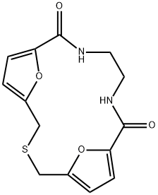67364-52-7 18,19-Dioxa-3-thia-10,13-diazatricyclo[13.2.1.15,8]nonadeca-5,7,15,17(1)-tetrene-9,14-dione