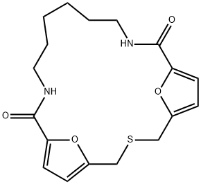 67364-54-9 22,23-Dioxa-3-thia-10,17-diazatricyclo[17.2.1.15,8]tricosa-5,7,19,21(1)-tetrene-9,18-dione