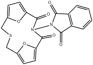 67364-60-7 10-(1,3-Dihydro-1,3-dioxo-2H-isoindol-2-yl)-15,16-dioxa-3-thia-10-azatricyclo[10.2.1.15,8]hexadeca-5,7,12,14(1)-tetrene-9,11-dione