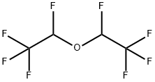 DESFLURANE RELATED COMPOUND A (0.1 ML) (BIS-(1,2,2,2-TETRAFLUOROETHYL) ETHER), 67429-44-1, 结构式