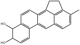 methylcholanthrene-9,10-dihydrodiol Struktur