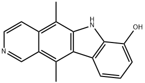 7-hydroxyellipticine Struktur