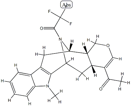 4-(Trifluoroacetyl)-4-demethylalstphyllan-19-one|
