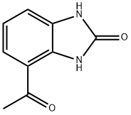 2H-Benzimidazol-2-one,4-acetyl-1,3-dihydro-(9CI) 结构式