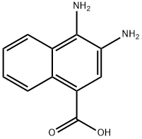 1-Naphthalenecarboxylicacid,3,4-diamino-(9CI),675877-59-5,结构式
