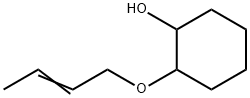 Cyclohexanol,2-(2-butenyloxy)-(9CI) Structure