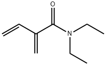 3-Butenamide,N,N-diethyl-2-methylene-(9CI) Struktur