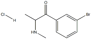 3-Bromomethcathinone (hydrochloride) Struktur