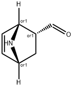 7-Azabicyclo[2.2.1]hept-5-ene-2-carboxaldehyde,(1R,2R,4R)-rel-(9CI) Struktur