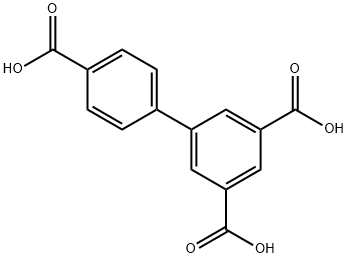 ビフェニル-3,4',5-トリカルボン酸 化学構造式
