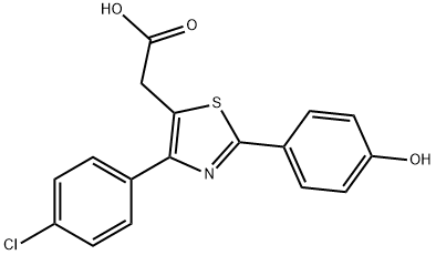 4-hydroxyfentiazac Structure