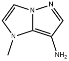1H-Imidazo[1,2-b]pyrazol-7-amine,1-methyl-(9CI) Struktur