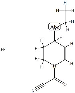 Pyridine,  1-(cyanocarbonyl)-4-ethoxy-1,2,3,4-tetrahydro-,  conjugate  monoacid  (9CI) Structure