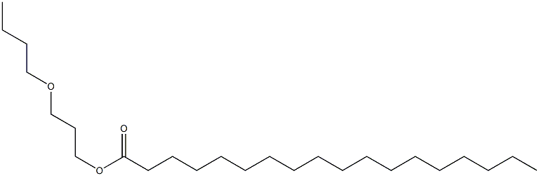 Polypropylene glycol, monobutyl ether, stearate Struktur