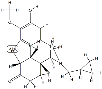 2-Hydroxy-3-O-Methylnaltrexone Struktur