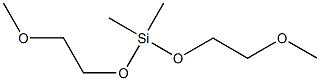 ビスPEG-18メチルエーテルジメチルシラン 化学構造式