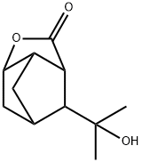 3,5-Methano-2H-cyclopenta[b]furan-2-one,hexahydro-7-(1-hydroxy-1-methylethyl)-(9CI) Structure