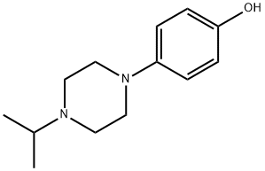 1-ISOPROPYL-4-(4-HYDROXYPHENYL)PIPERAZINE Struktur