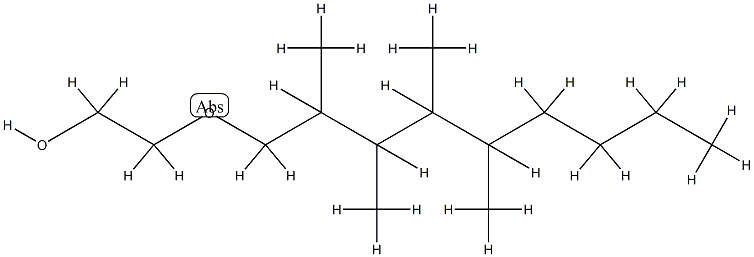 Poly(oxy-1,2-ethanediyl), .alpha.-(2,3,4,5-tetramethylnonyl)-.omega.-hydroxy-,68015-67-8,结构式