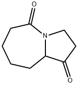1H-Pyrrolo[1,2-a]azepine-1,5(6H)-dione,hexahydro-(9CI) Struktur