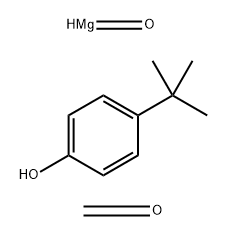 甲醛与[4-(1,1-二甲基乙基)苯酚与氧化镁的化合物]的聚合物,68037-42-3,结构式