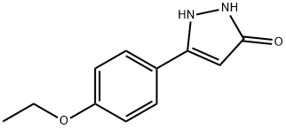 3H-Pyrazol-3-one,5-(4-ethoxyphenyl)-1,2-dihydro-(9CI) Structure