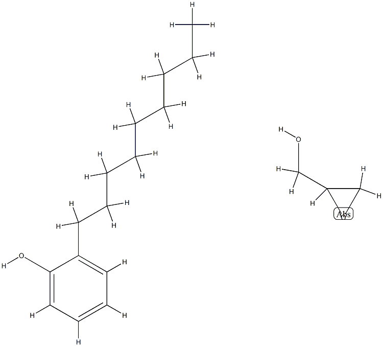 甲醇环氧乙烷与壬基酚的聚合物,68072-38-8,结构式