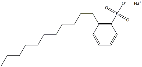 C10-16 烷基苯磺酸钠,68081-81-2,结构式